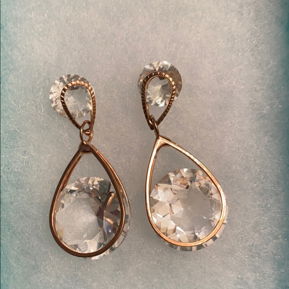 Costume Rose Gold Earrings